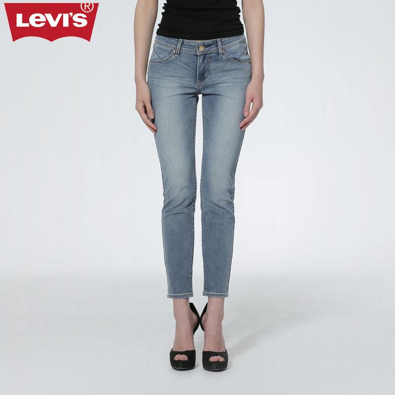 Levi's REVEL系列女士低腰紧身水洗牛仔裤